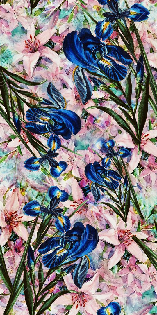 乱花印花华亿平台图片