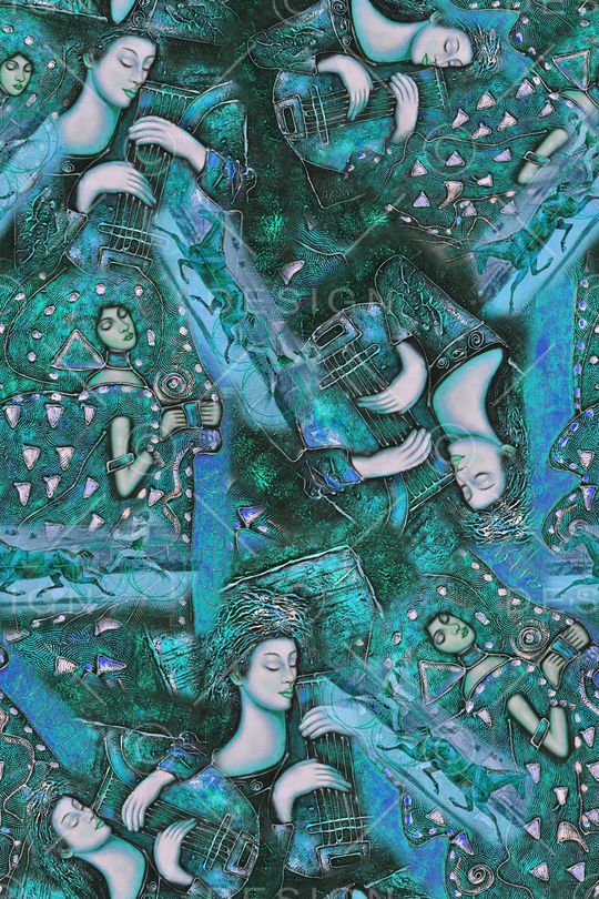 人物印花华亿平台图片