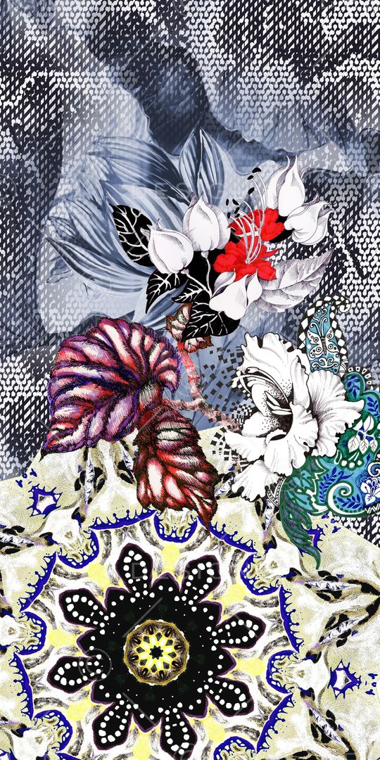 民族风印花华亿平台图片