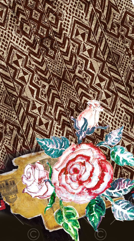 民族风印花华亿平台图片