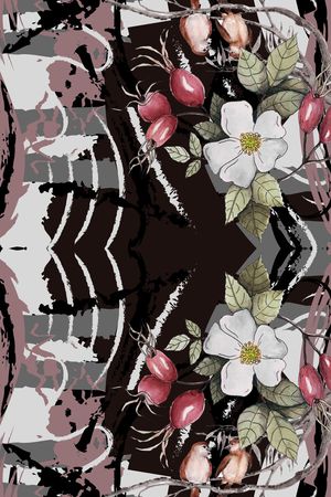 几何印花华亿平台图片