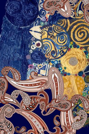 油画风印花华亿平台图片