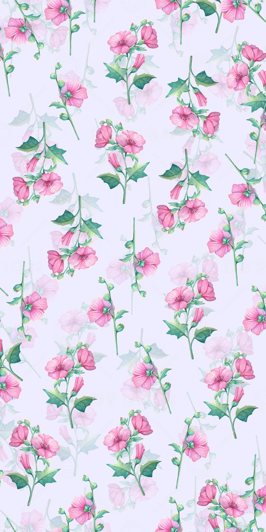 玉兰花印花华亿平台图片