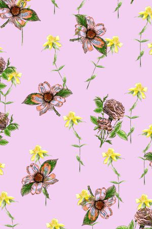 玫瑰印花华亿平台图片