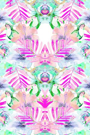 小碎花印花华亿平台图片