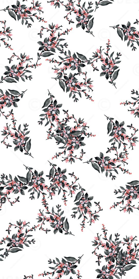 小碎花印花华亿平台图片