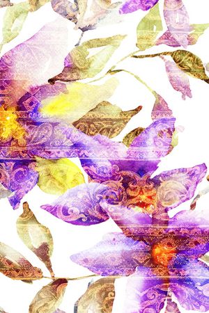 小碎花印花华亿平台图片