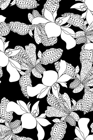 平面花卉印花华亿平台图片