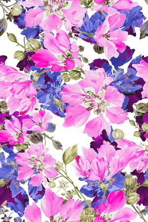 花朵印花华亿平台图片