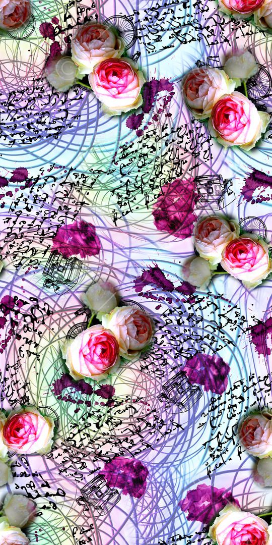 花朵印花华亿平台图片