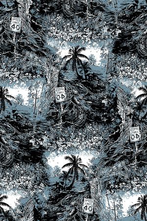 抽象纹理印花华亿平台图片