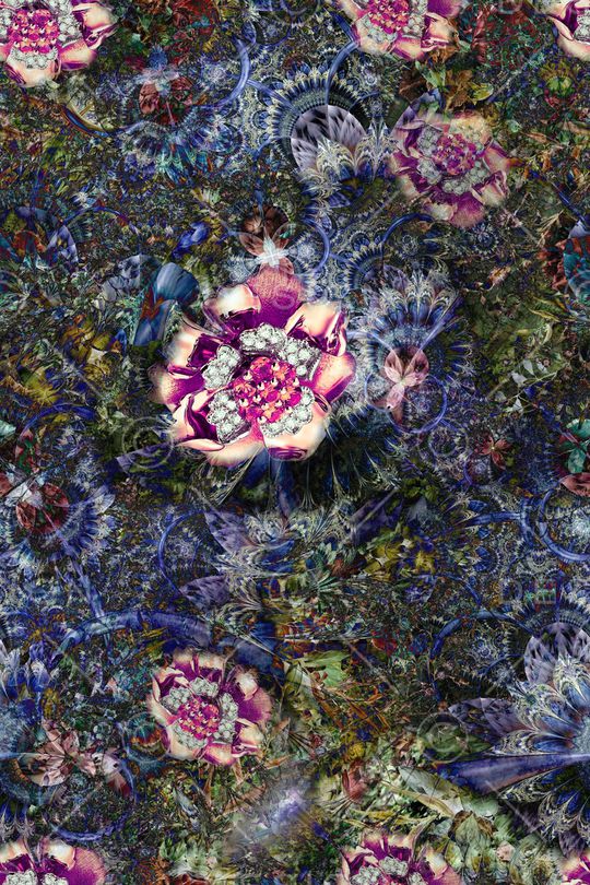 清爽印花华亿平台图片