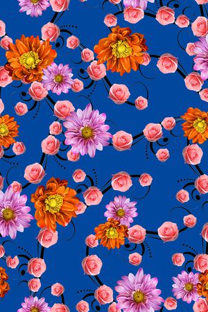 雏菊印花华亿平台图片