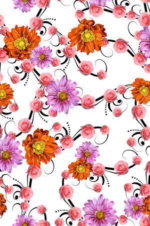 雏菊印花华亿平台图片