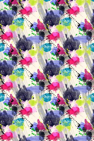 抽象印花华亿平台图片