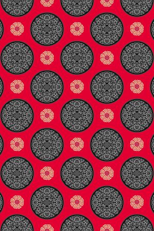 蒙古族印花华亿平台图片