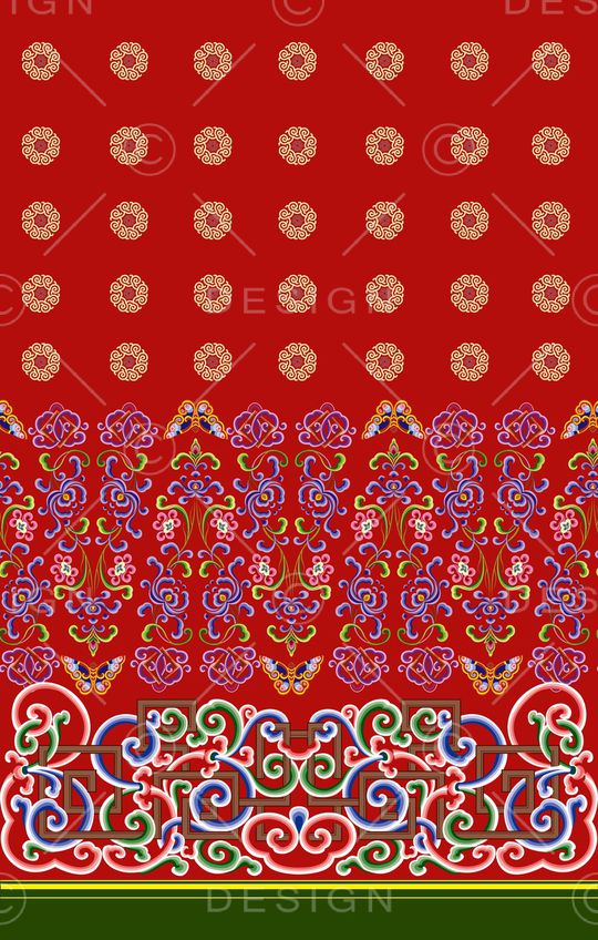 民族风印花华亿平台图片