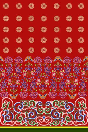 民族风印花华亿平台图片