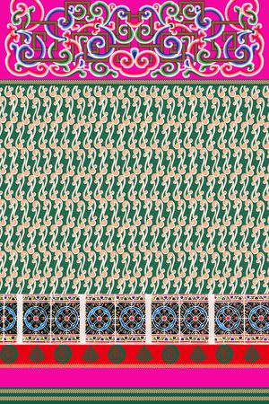 民族风印花华亿平台图片