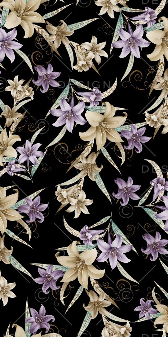 兰花印花华亿平台图片