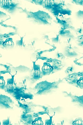 中国风印花华亿平台图片