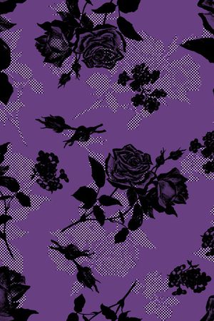 复古印花华亿平台图片