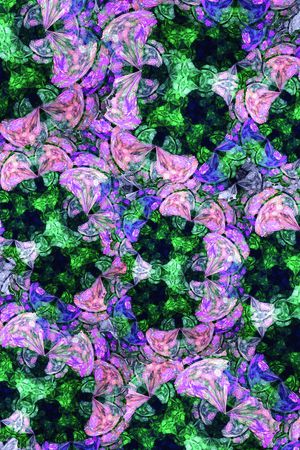 抽象印花华亿平台图片