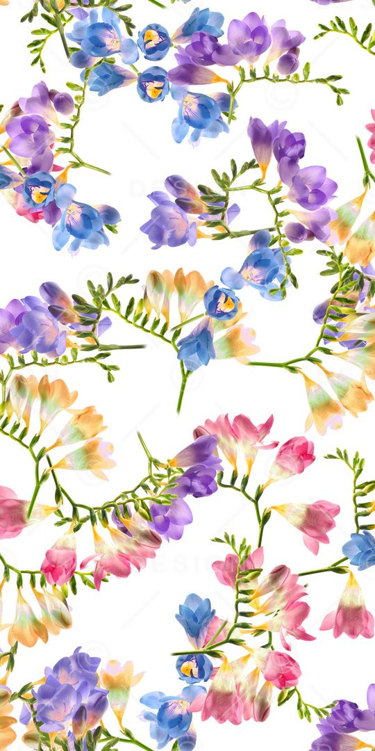 小清新印花华亿平台图片