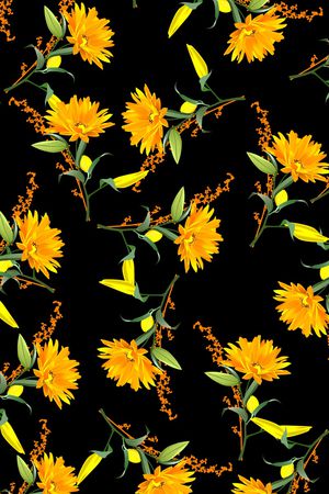 菊花印花华亿平台图片