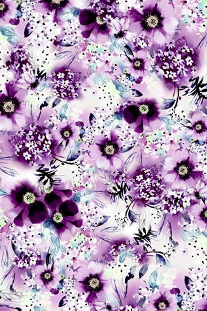 小碎花印花华亿平台图片