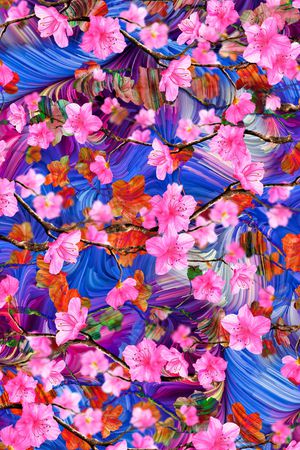 小碎花印花华亿平台图片