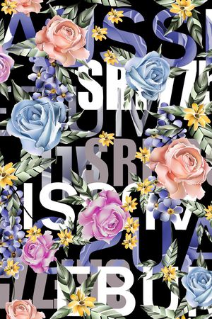 水彩印花华亿平台图片