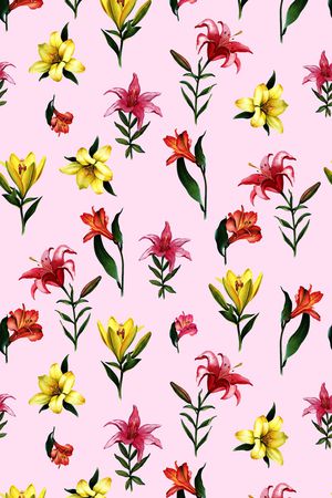 花朵印花华亿平台图片