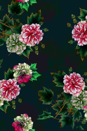 花朵印花华亿平台图片