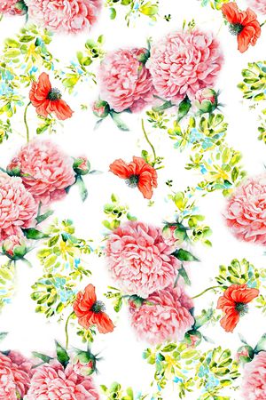 水彩印花华亿平台图片