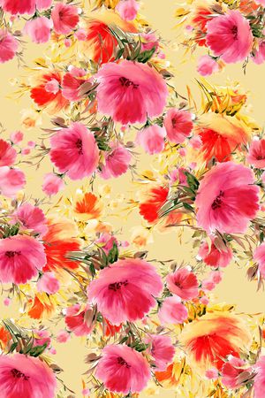 高档旗袍印花华亿平台图片