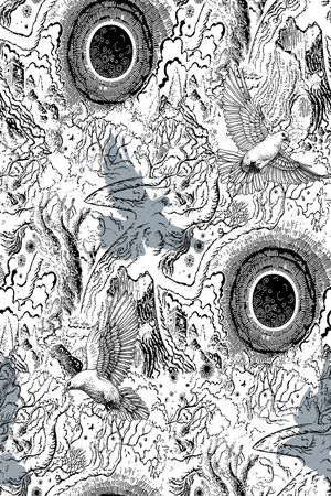 抽象纹理印花华亿平台图片