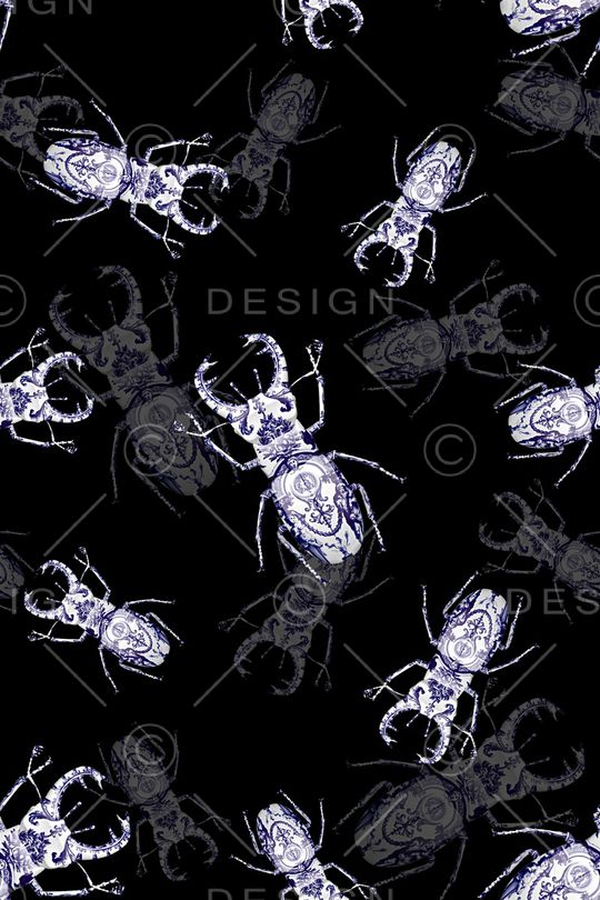 昆虫印花华亿平台图片