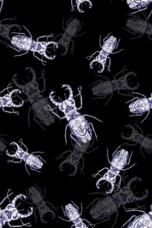 昆虫印花华亿平台图片