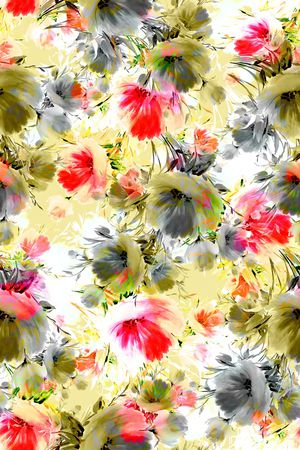 高档旗袍印花华亿平台图片