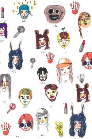 马克笔印花华亿平台图片