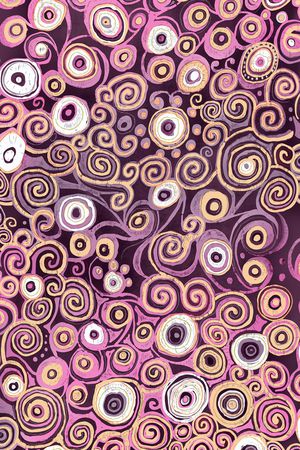 不规则几何印花华亿平台图片