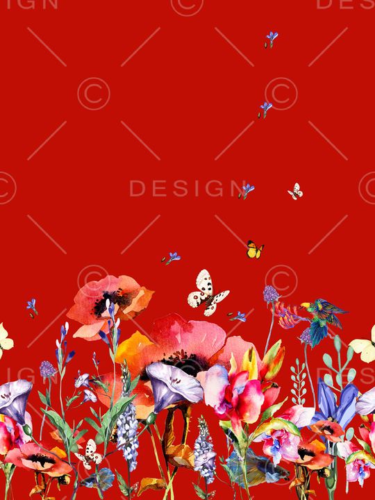 下摆裙印花华亿平台图片