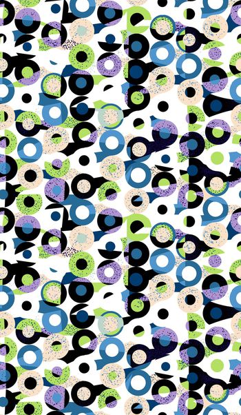 三角形印花华亿平台图片