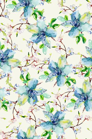 小清新印花华亿平台图片