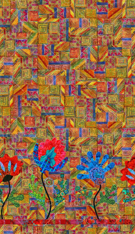 民族风印花华亿平台图片