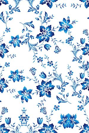 小碎花印花华亿平台图片