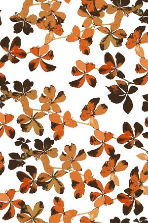 枫叶印花华亿平台图片