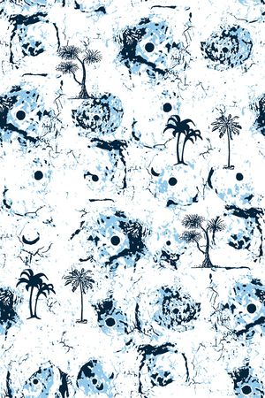 抽象纹理印花华亿平台图片