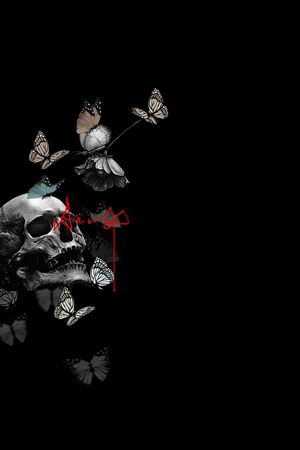 骷髅头印花华亿平台图片